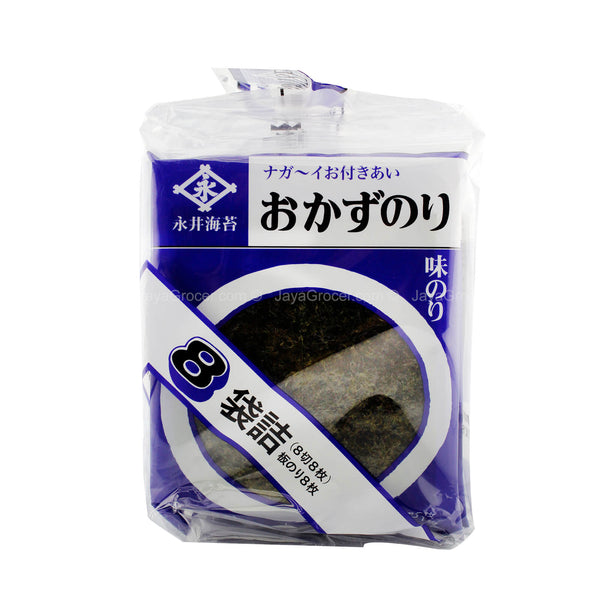 Nagai Nori New Okazu (Dried Seaweed) 8pcs/pack (highest price)