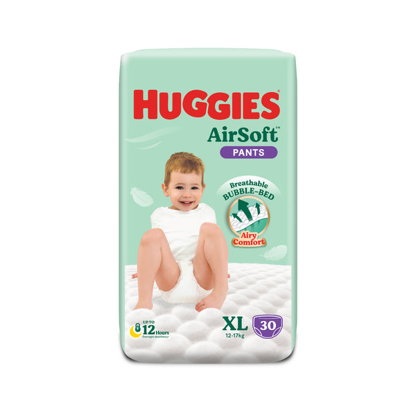 Huggies Airsoft Super Jumbo Pants Extra Large 30sheets
