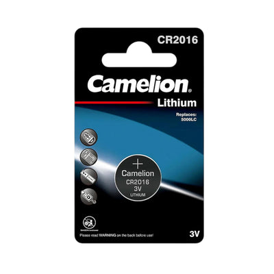Camelion Button Cell Lithium 3V Cr2016-Bp1 1pack