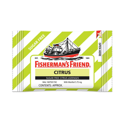Fishermans Friend Sugar Free Citrus 25g