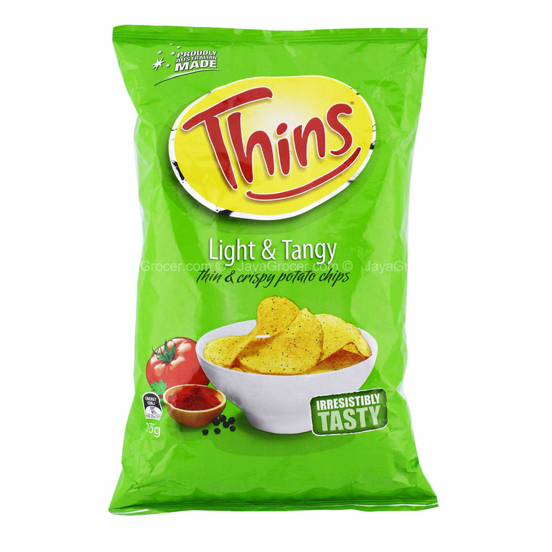 Thins Light and Tangy Potato Chips 175g