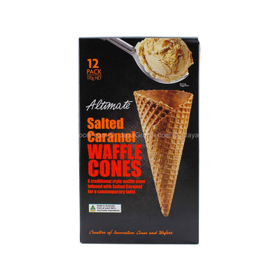 Altimate Salted Caramel Waffle Cones Large Serve 12pcs/pack