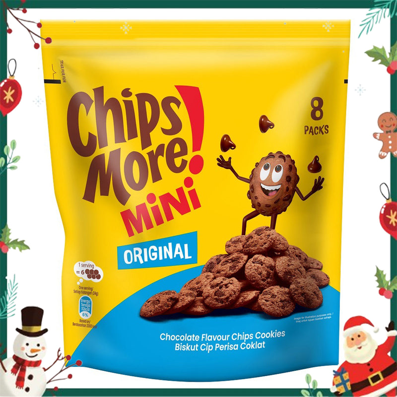 Mini Chipsmore Original Chocolate Chip Cookies 24g x 8