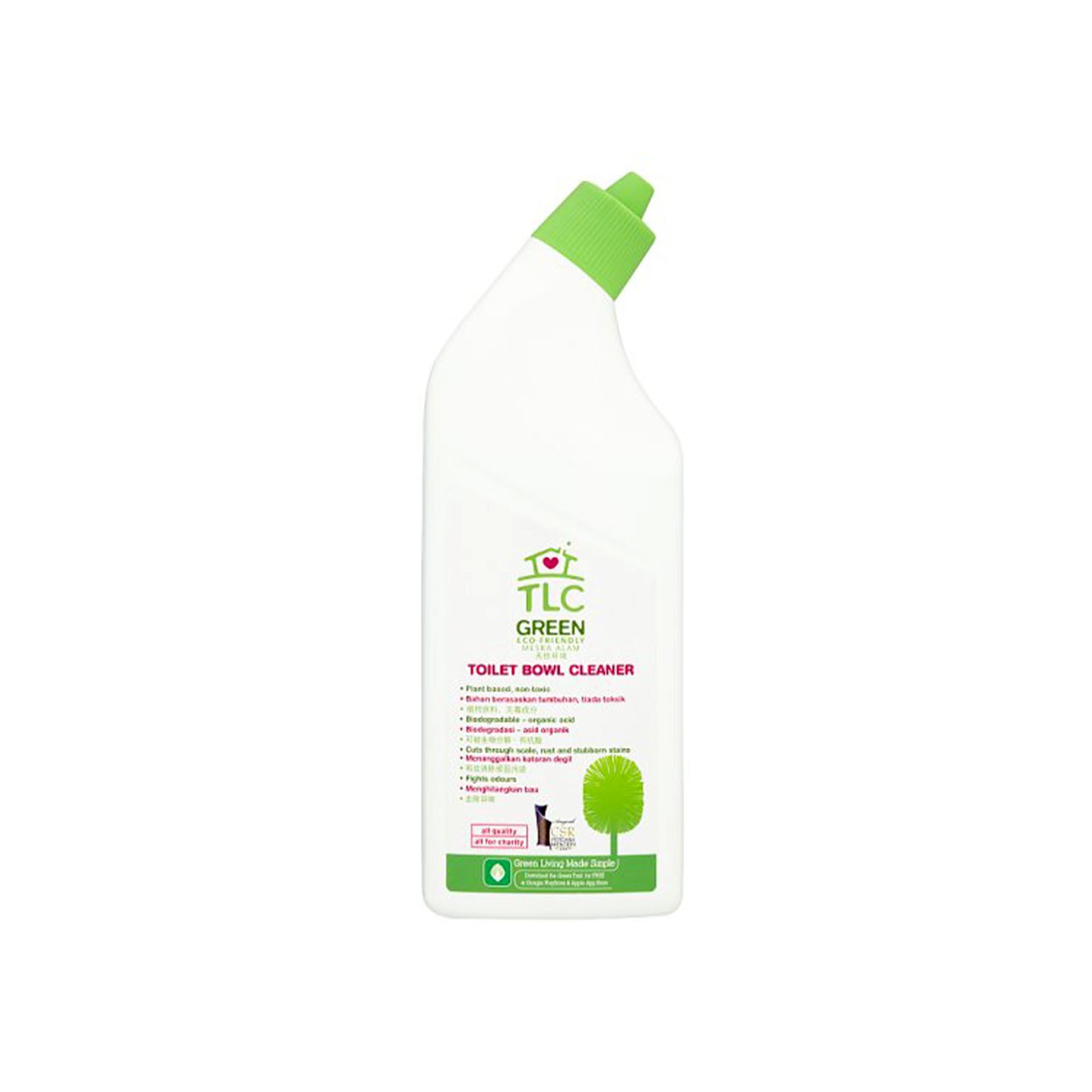TLC Green Toilet Bowl Cleaner 500ml