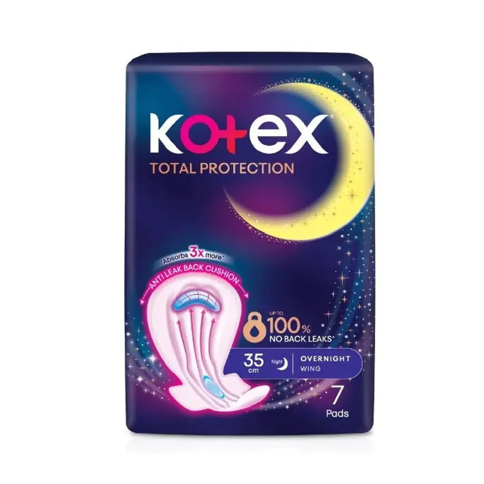 Kotex Soft and Smooth Overnight Extra Long 35cm x 7sheets