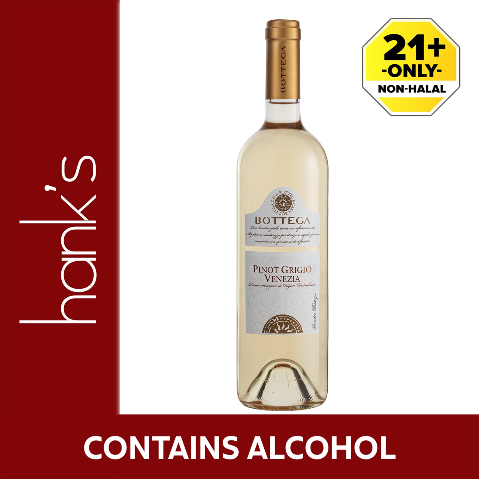 Bottega Pinot Grigio Delle Venezie Wine 750ml