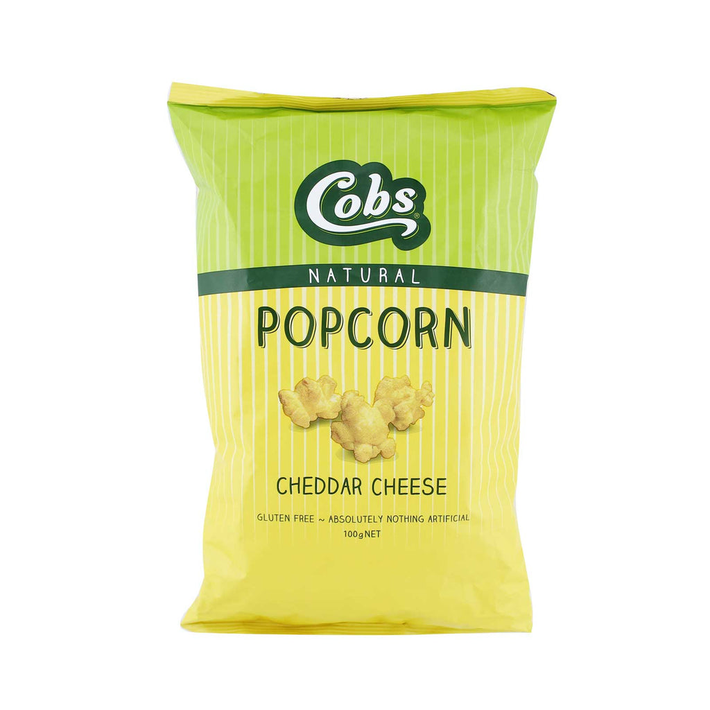 Cobs Natural Popcorn Cheddar Cheese 100g