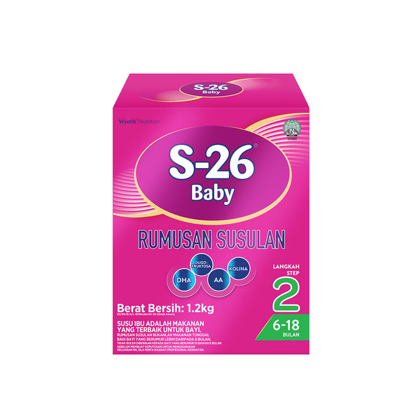 Wyeth S-26 Promil Follow-up Formula Step 2 Milk Powder 1.2kg