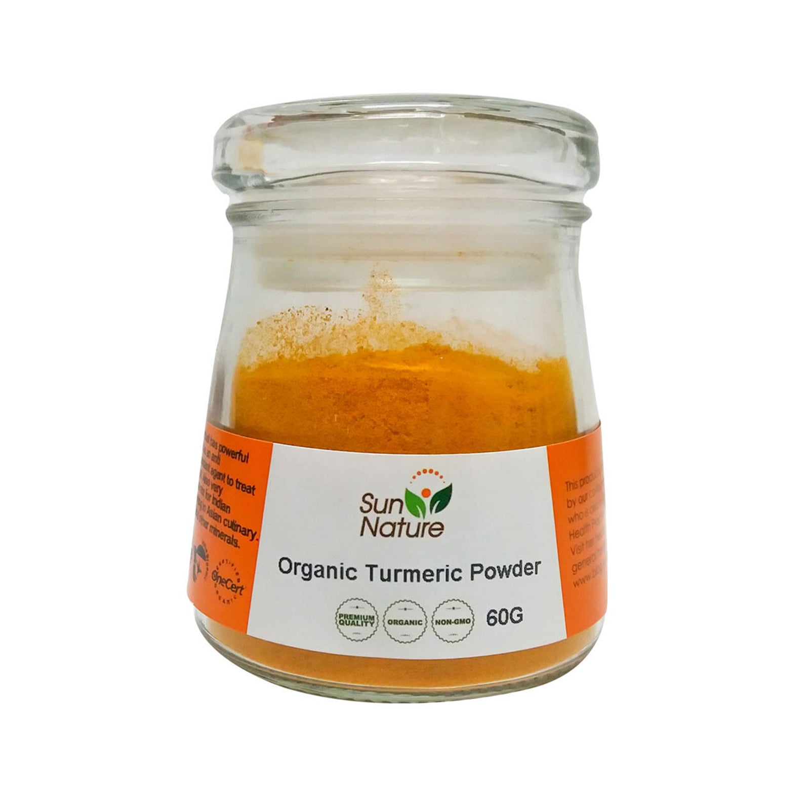 Sun Nature Organic Turmeric Powder 60g