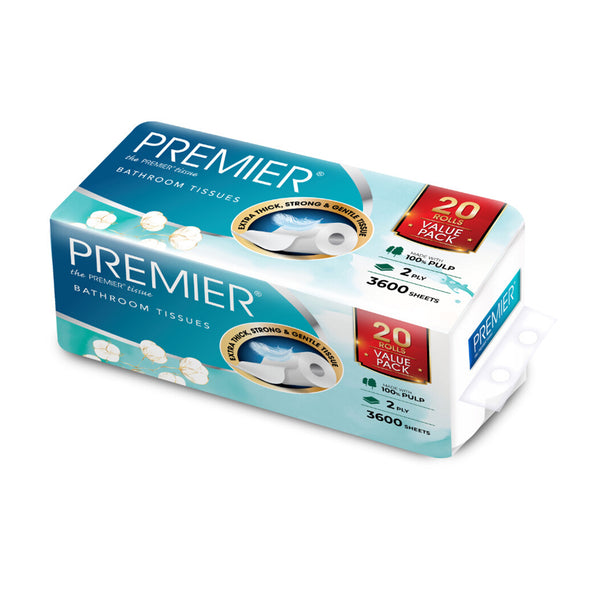 Premier Lifestyle Toilet Roll 180pcs x 20rolls (highest price)