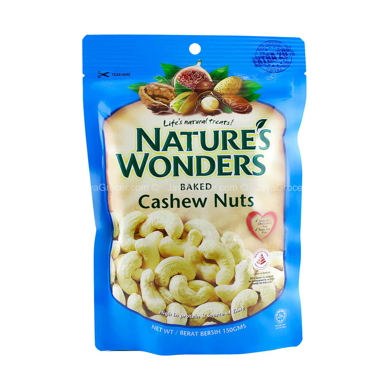 Nature Wonder Baked Cashew Nuts 150g