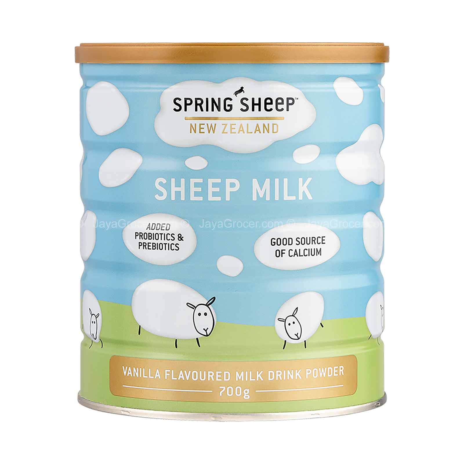 Spring Sheep Sheep Milk Probiotic Family Formula Milk Powder Vanilla Flavour 700g