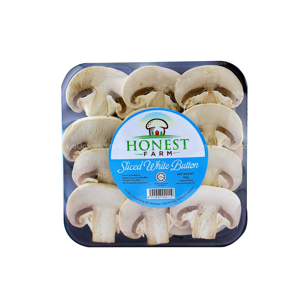 Honest Farm Sliced White Button Mushroom (Malaysia) 1pack (highest price)