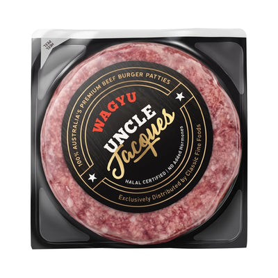 Uncle Jacques Wagyu Beef Patties 150g