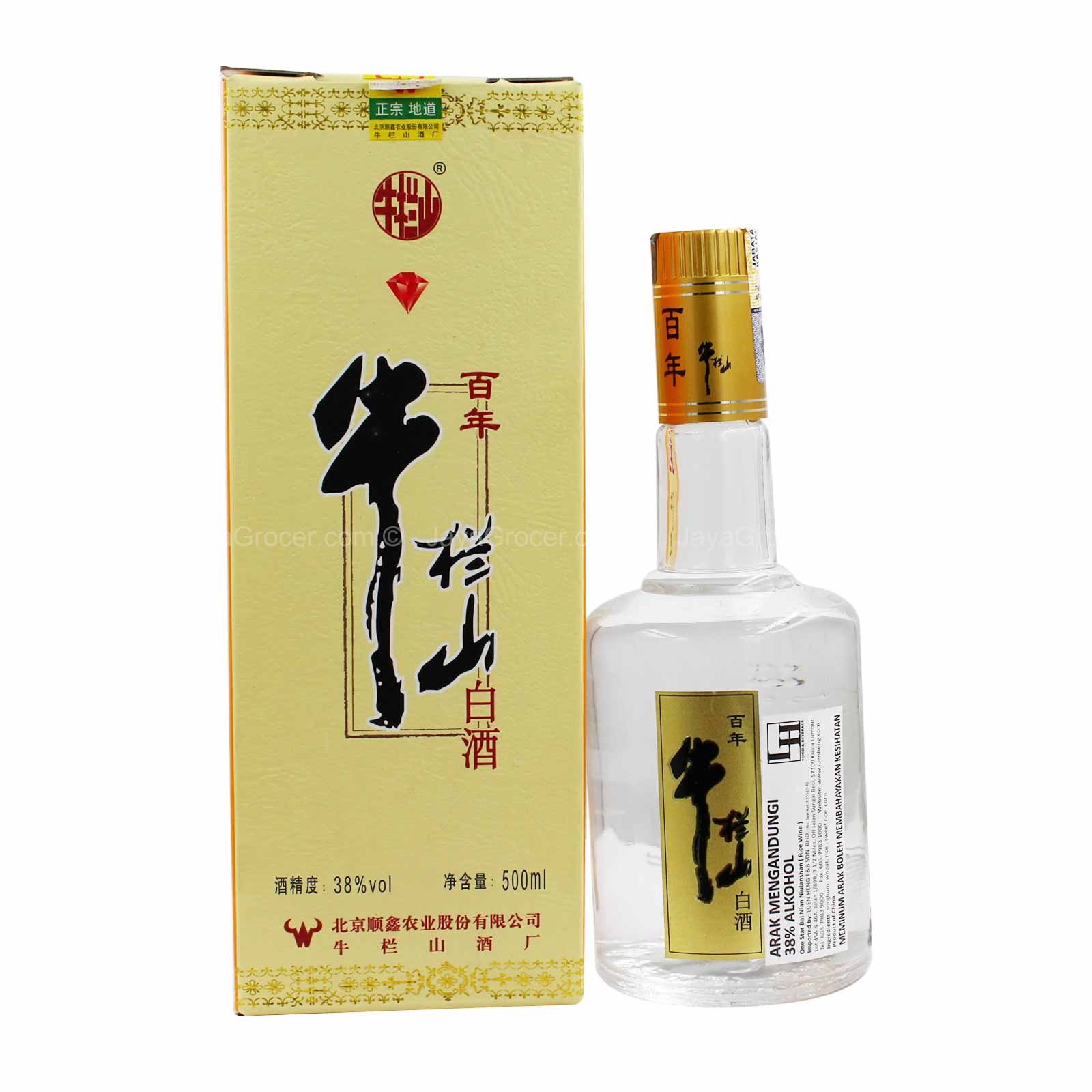 One Star Bai Nian Niulanshan 500ml