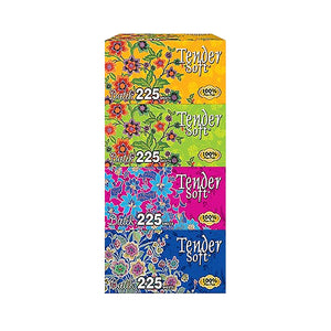 Tender Soft (Batik) 2ply Facial Tissue 225sheets x 4