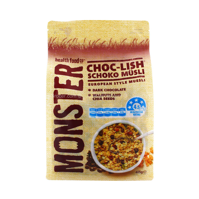 Monster Chocolate Lish Muesli 405g