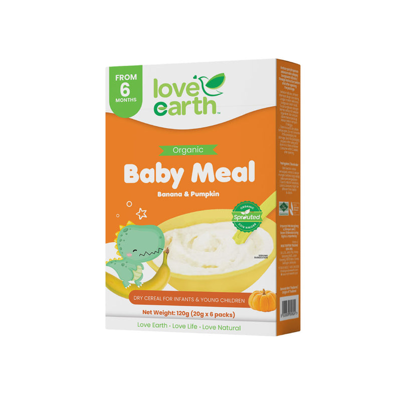 Love Earth Baby Meal Banana & Pumpkin 120g