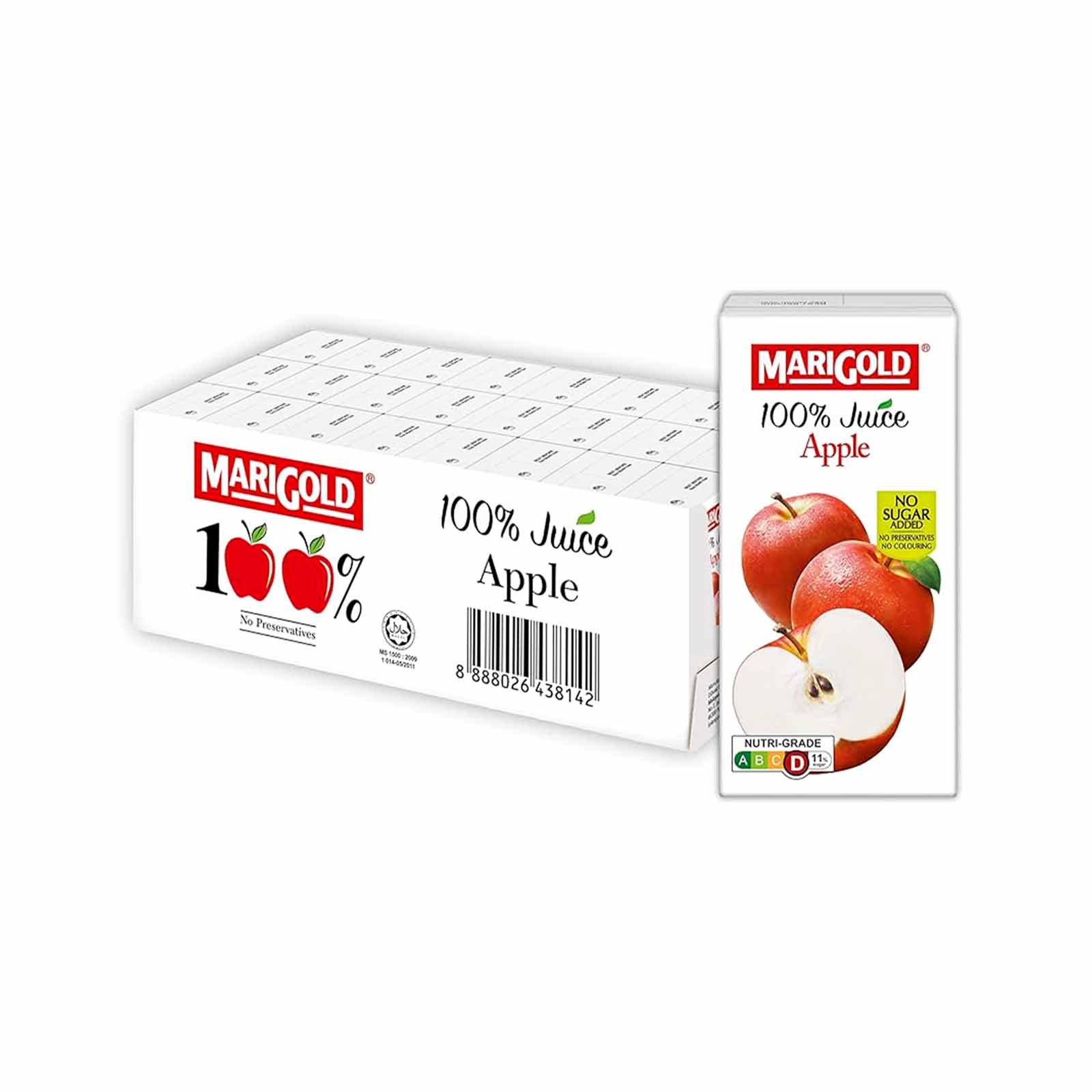 Marigold 100% Apple Juice 200ml x 3