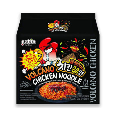 Paldo Volcano Chicken Noodle 140g x 4