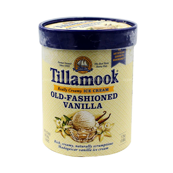 Tillamook Old Fashioned Vanilla Really Creamy Ice Cream 1.42L (highest price)