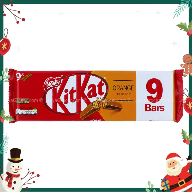 Kit Kat 2 Finger Chocolate Wafer Orange Flavour 186.3g