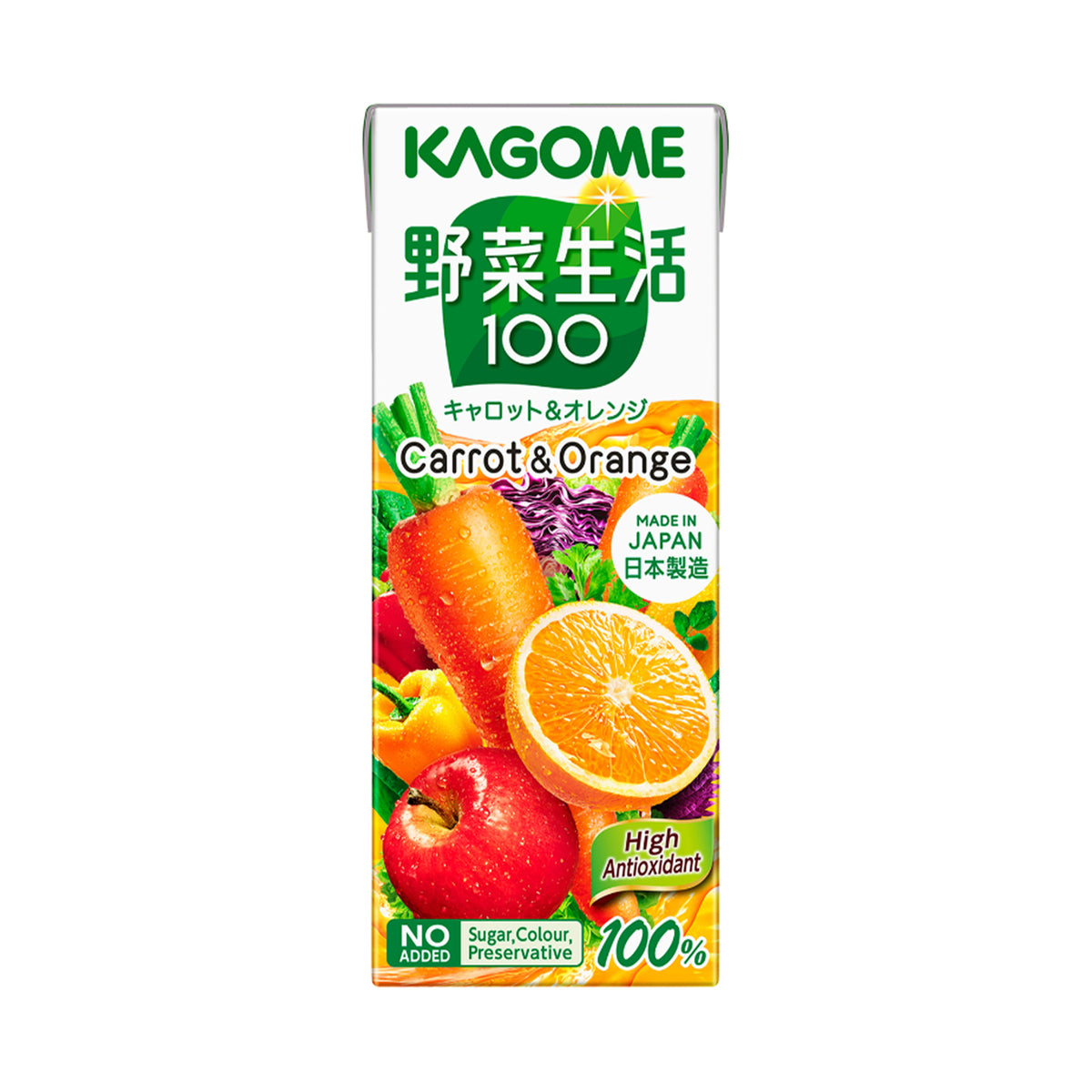 Kagome Yasai Seikatsu Juice (Fruit & Vegetable Juice) 200ml