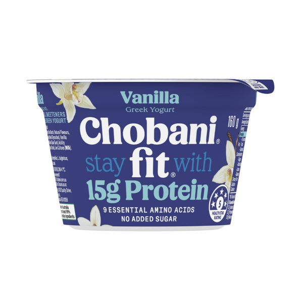 Chobani Fit Vanilla Yogurt 160g (highest price)