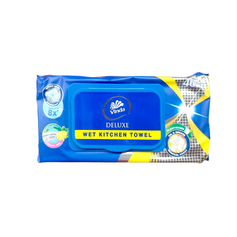 Vinda Deluxe Kitchen Wet Wipes 40pcs/pack