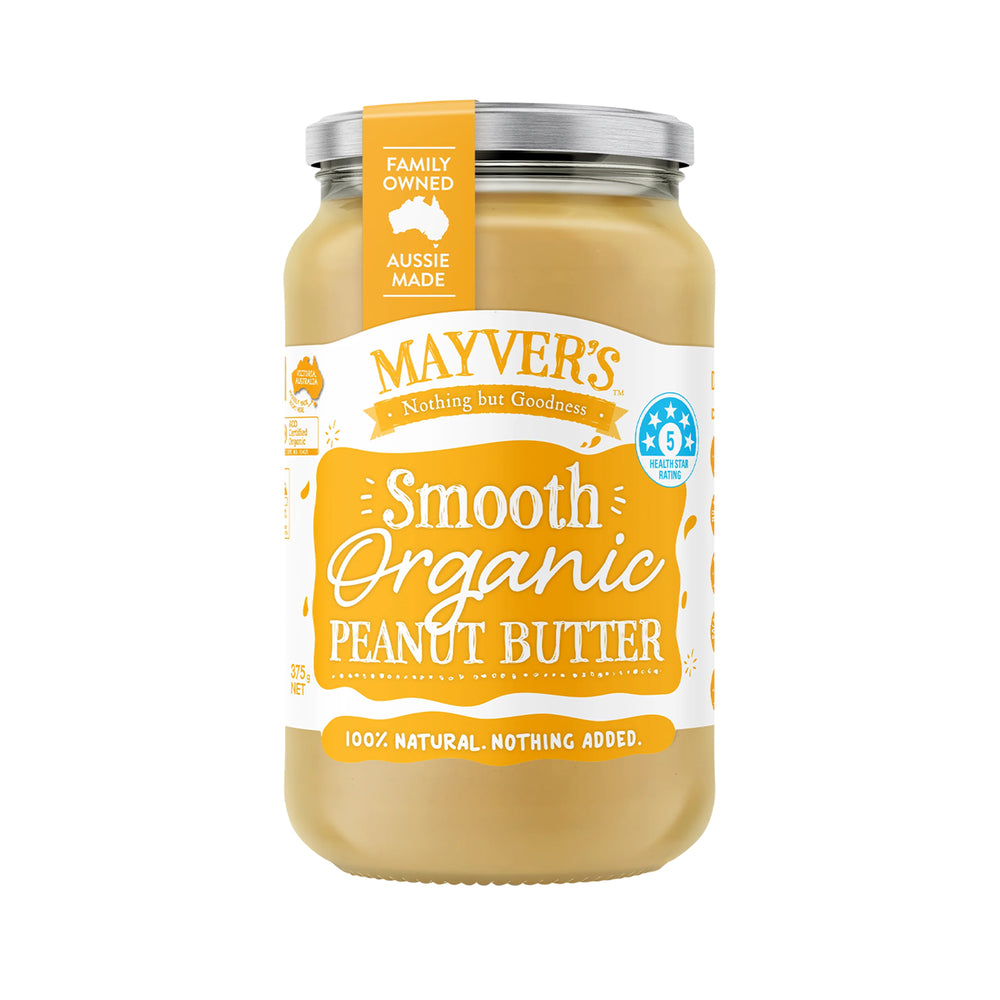 Mayver's Peanut Butter Smooth 375g