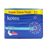 Kotex Soft and Smooth Maxi Wing Pad 24cm 16sheets x 3