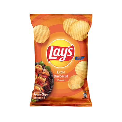 Lays Extra Barbecue Flavour Potato Chips 50g