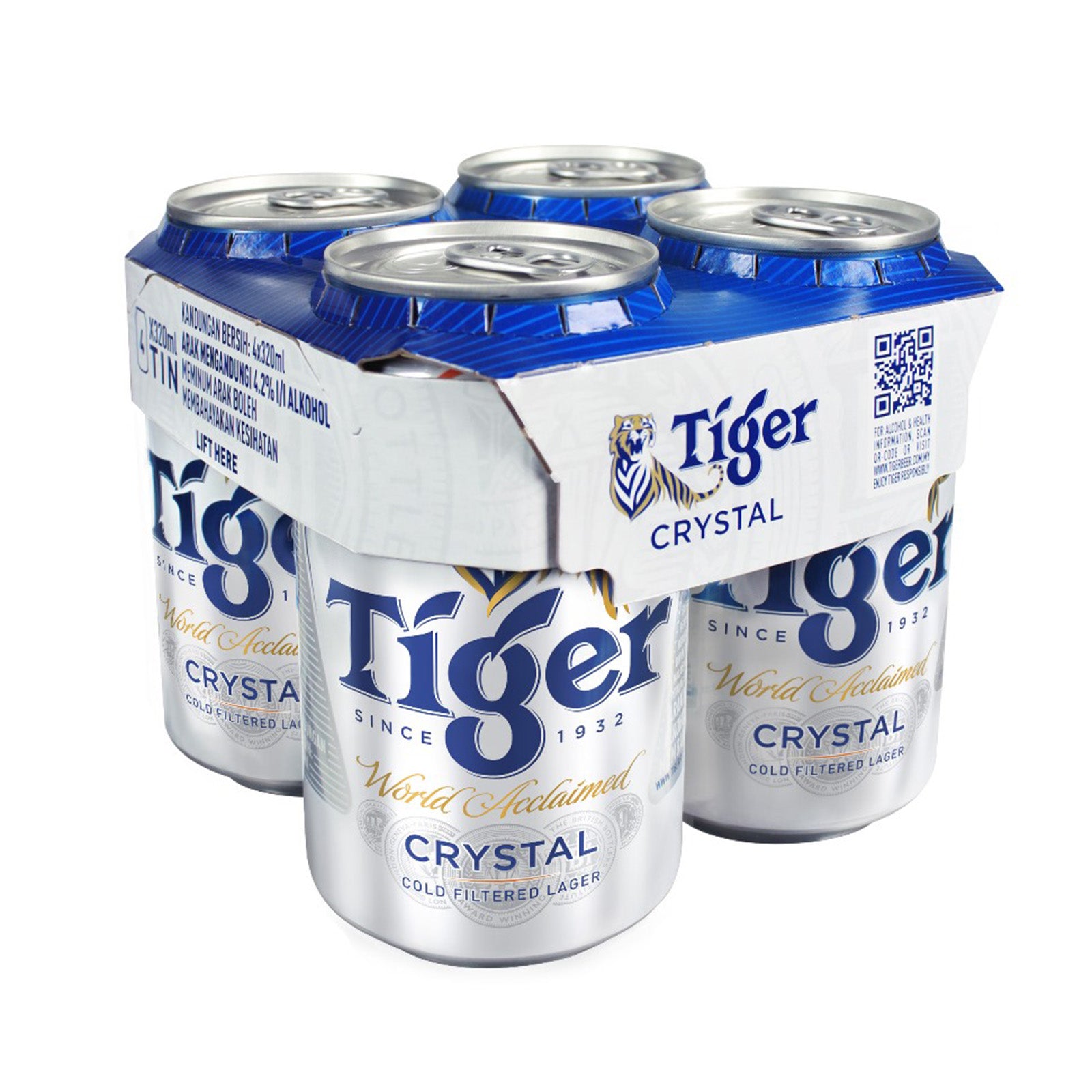 Tiger Crystal (can) 320ml