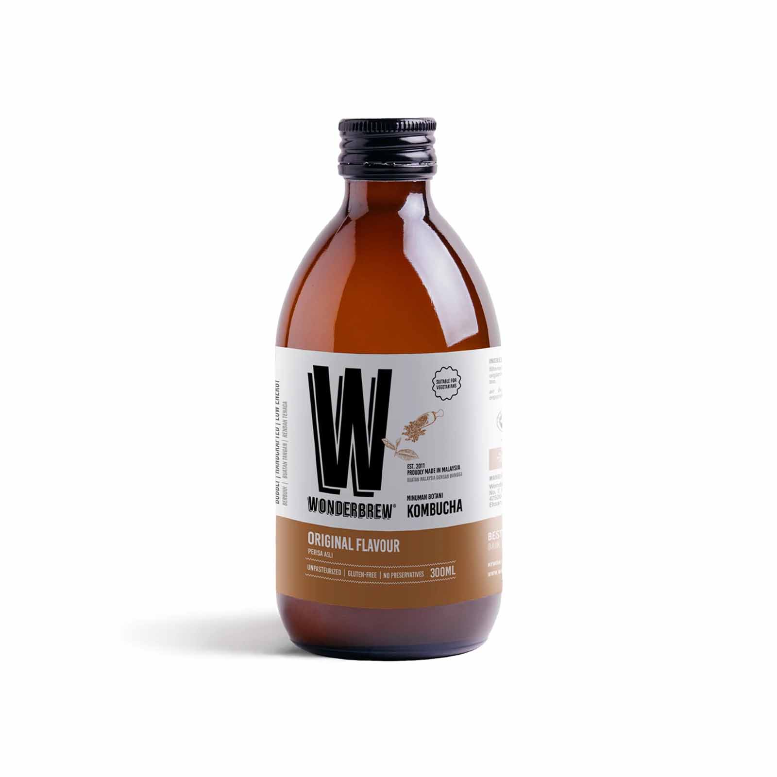 Wonderbrew Kombucha Original 300ml