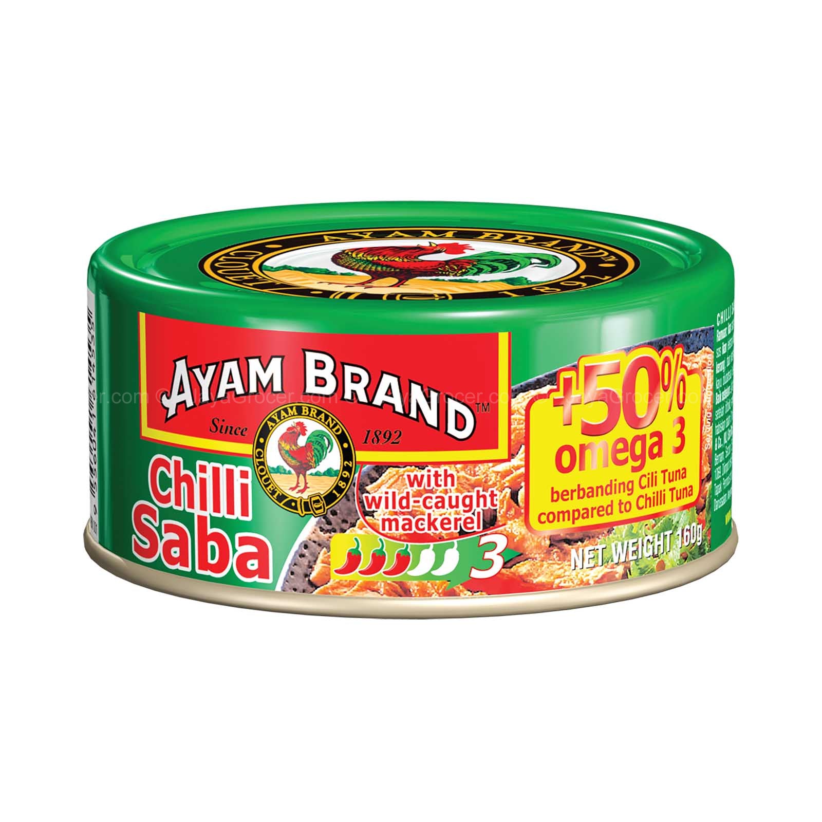 Ayam Brand Chili Saba 160g