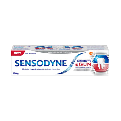Sensodyne Sensitivity and Gum Whitening Toothpaste 100g