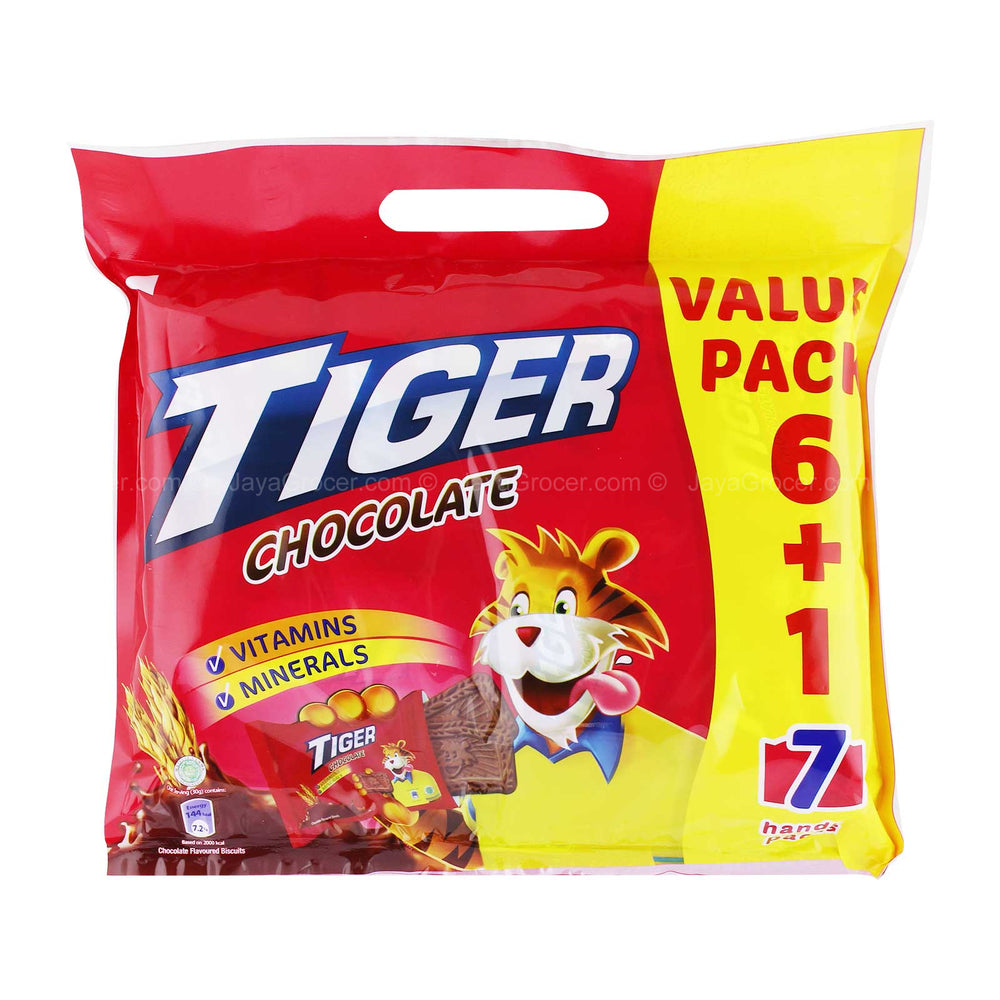 Tiger Plain Sweet Chocolate Small Biscuits 372.4g
