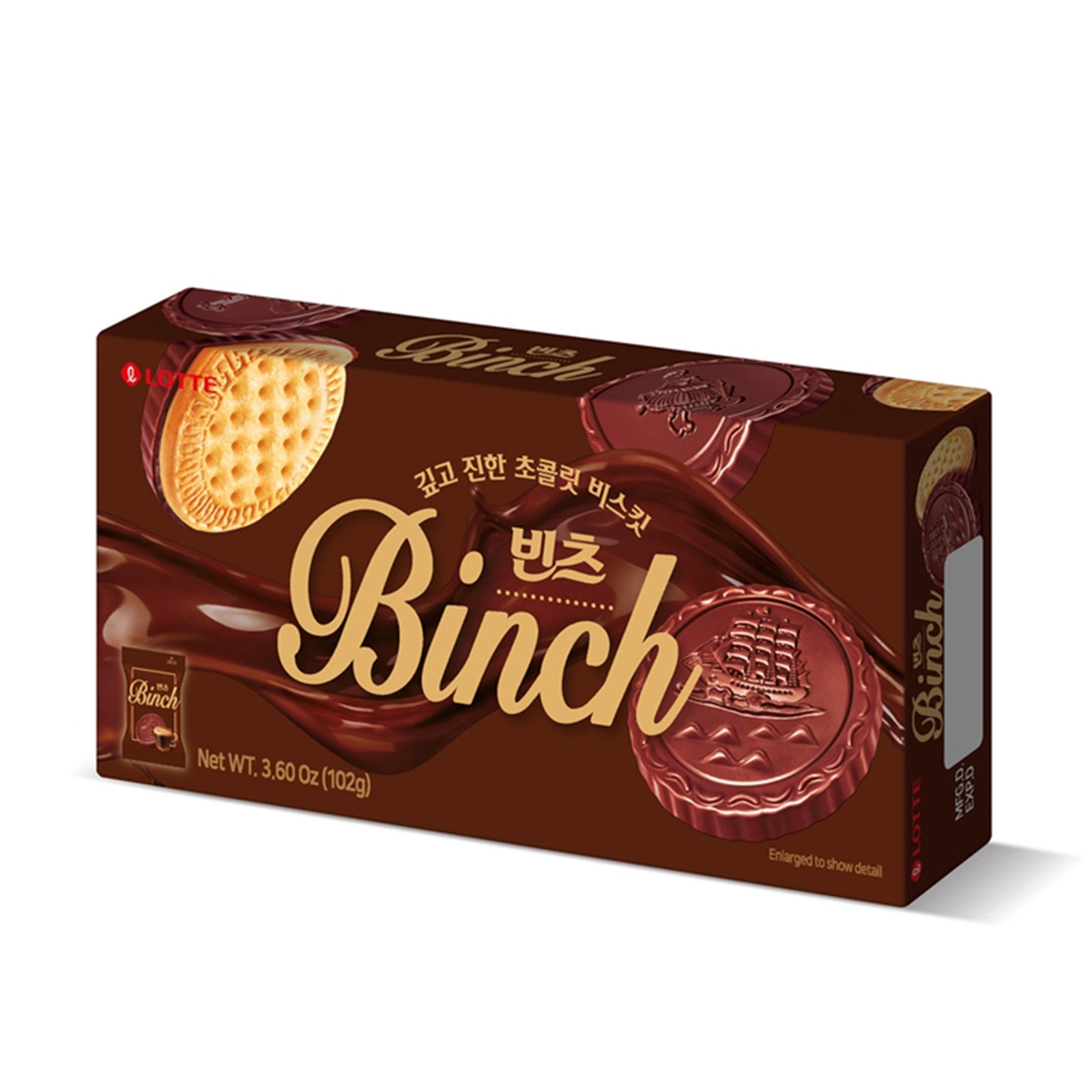 Lotte Binch Biscuit 102g