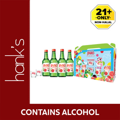 Jinro Grape Fruit Gift Pack 360ml x 4