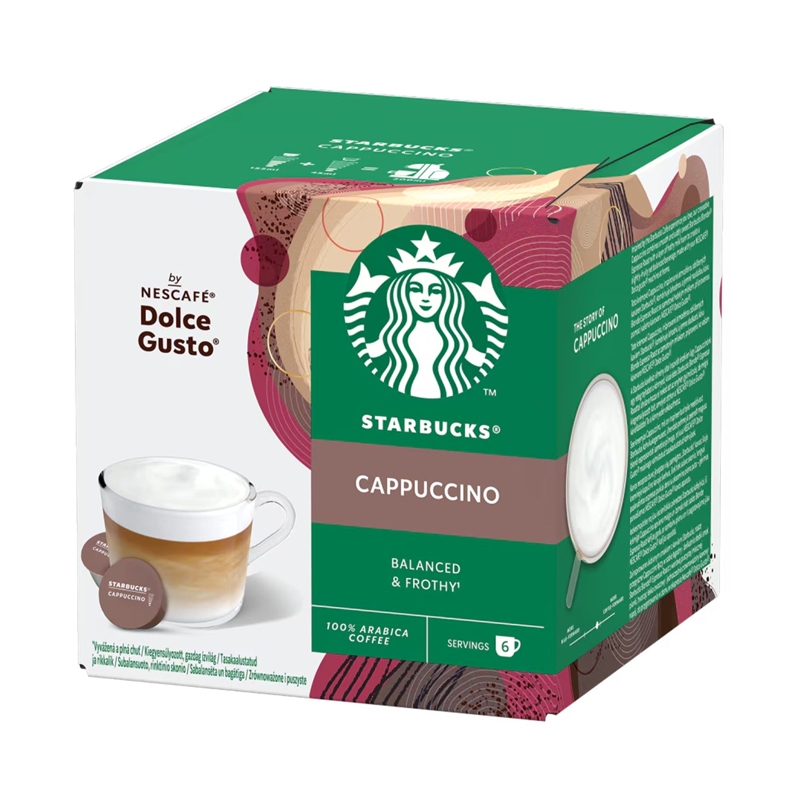 Starbucks Cappuccino Coffee Capsules 120g x 12