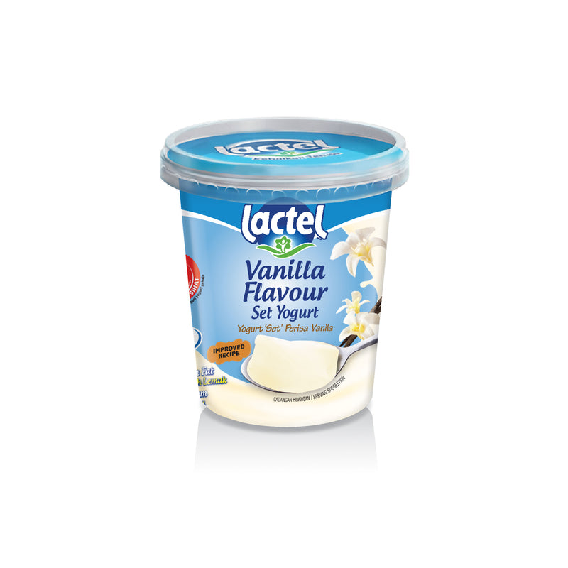 Lactel Vanilla Flavour Set Yogurt 470g