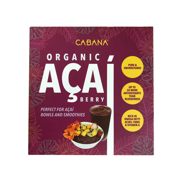 CABANA ORGANIC ACAI BERRY 4X100G (highest price)