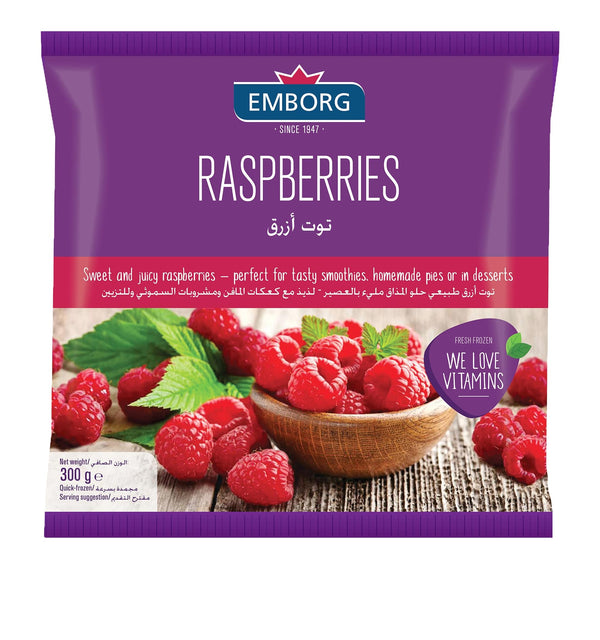 Emborg Raspberries 300g