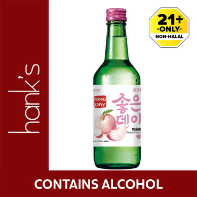 Good Day Pink Peach Soju Alcohol 13.5% 360ml