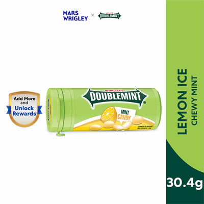 Doublemint Chewy Mints Lemon Ice 30g