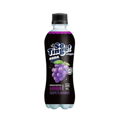Spritzer So Tinge Carbonated Drink Grape 325ml