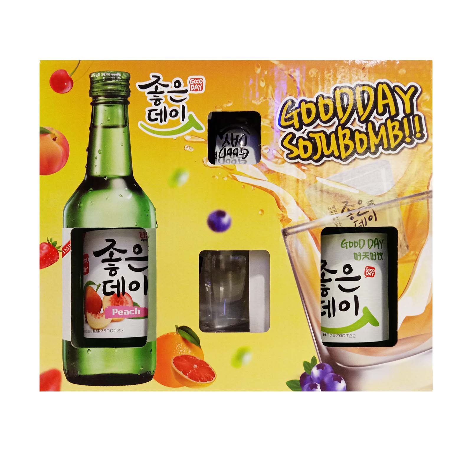 Good Day Assorted Soju 360ml x 2
