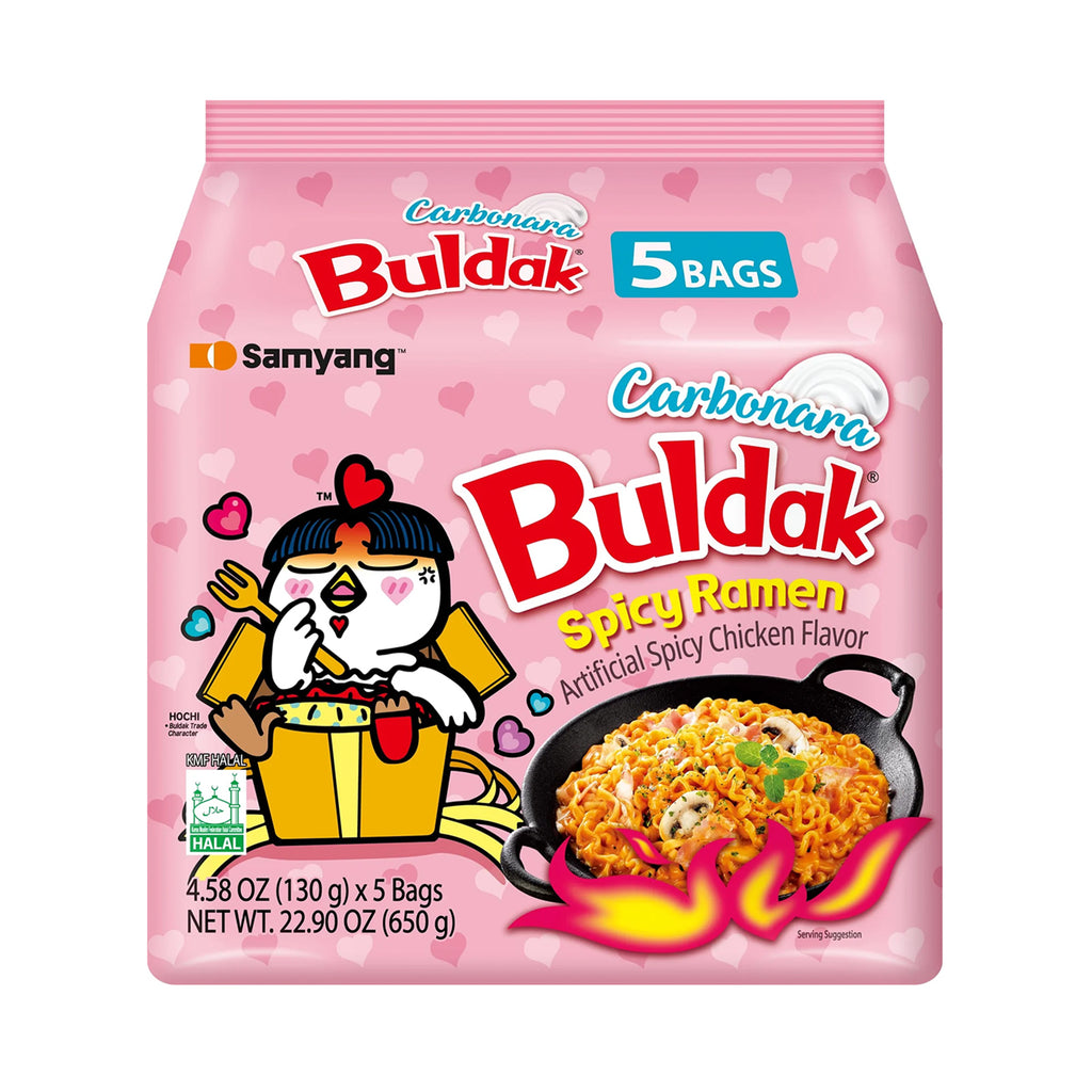 Samyang Carbonara Hot Chicken Flavour Ramen 130g