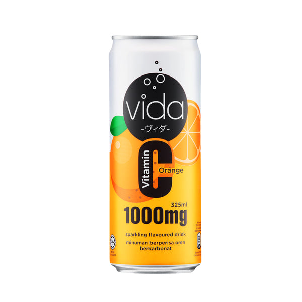 Vida C Orange Sparkling Flavoured Drink 325ml