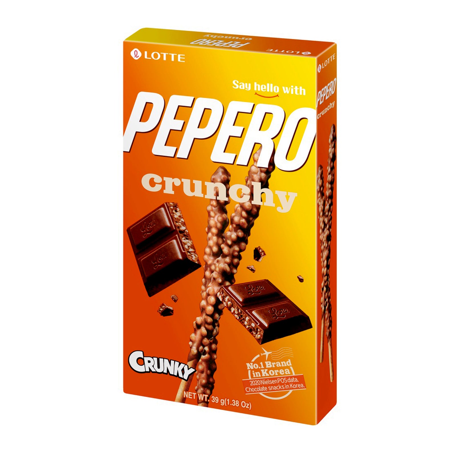 Lotte Pepero Crunky 39g
